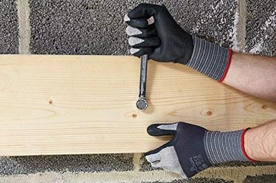 Griphandschoen showa 381 nitril l grijs | 12 stuks