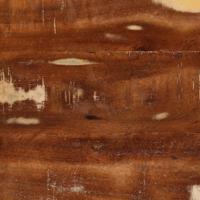 Tv-meubel wandmontage 100x32x25 cm massief gerecycled hout - thumbnail