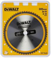 DeWalt Accessoires Cirkelzaagblad 305x30x60t, negatief 5°, kerf 3mm - DT1960-QZ - thumbnail