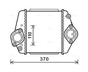 Intercooler, inlaatluchtkoeler MZA4275