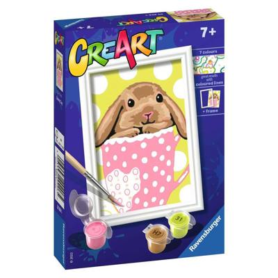 Ravensburger Creart schilderen op nummer - konijntje beker