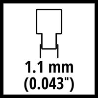 Einhell 4500196 35cm 1,1 52T 3/8 Reserveketting Geschikt voor GE-LC 36/30 Li - thumbnail