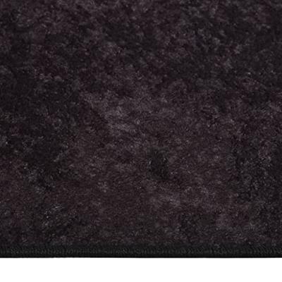 Vloerkleed wasbaar anti-slip 120x180 cm antracietkleurig - thumbnail