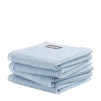 DDDDD DDDDD vaatdoek Basic pastel blue 30 x 30 cm - thumbnail