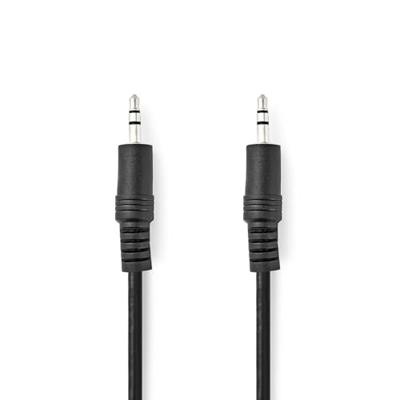 Nedis Stereo-Audiokabel | 3,5 mm Male | 3,5 mm Male | Vernikkeld | 1.00 m | Rond | Zwart | Label - CAGL22000BK10 Nedis Stereo-Audiokabel | 3,5 mm Male | 3,5 mm Male | Vernikkeld | 1.00 m | Rond | Zwart | Label - CAGL22000BK10