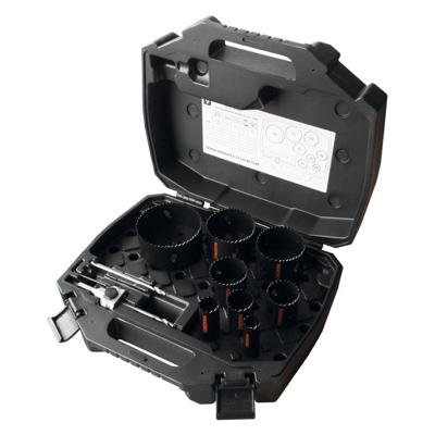 Mandrex Elektricien set Bi-metaal EasyXcut M3, 22mm tot 64mm zesk.11, 10-delig