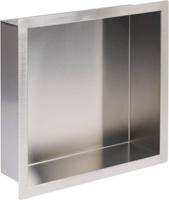 Saqu Shine inbouwnis 30x10x30cm RVS - thumbnail