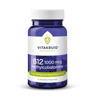 Vitakruid B12 1000 mcg Actief Methylcobalamine Vitamine 180 - thumbnail