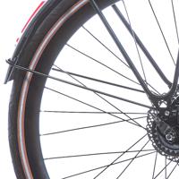 Cortina spatbordstang achter 28 mozzo black brown - thumbnail