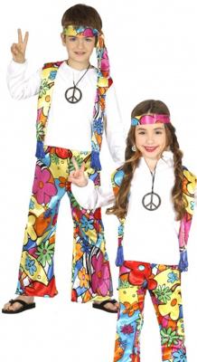 Hippie peace kostuum kind
