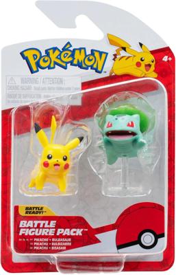 Pokemon Battle Feature Figure - Pikachu & Bulbasaur Pokemon Battle Feature Figure - Pikachu & Bulbasaur