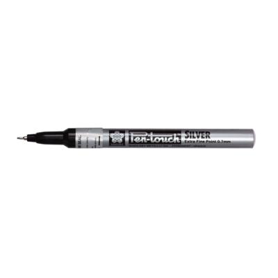 Sakura paint Marker Pen-Touch punt van 0,7 mm, zilver Sakura paint Marker Pen-Touch punt van 0,7 mm, zilver