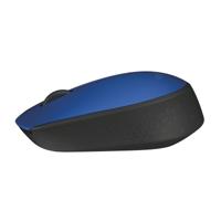 Logitech M171 Muis Draadloos, Radiografisch Optisch Blauw, Zwart 3 Toetsen 1000 dpi - thumbnail