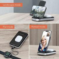 Satechi Duo draadloze oplader stand & powerbank (10.000 mAh/10W) - Space Gray - thumbnail