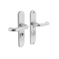 Intersteel Achterdeurbeslag ovaalAurano kerntrekbeveiliging PC 55mm RVS - 0082.379729 - thumbnail