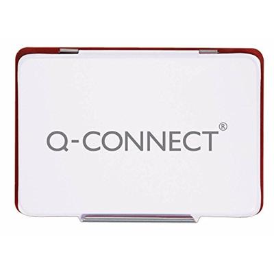 Q-CONNECT stempelkussen, ft 90 x 55 mm, rood