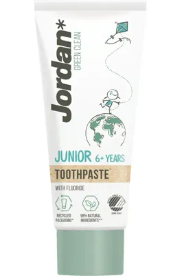Jordan Green Clean Junior Tandpasta Jordan Green Clean Junior Tandpasta