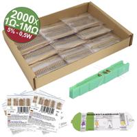 Quadrios 23P128 23P128 Koolfilmweerstand Axiaal bedraad 0.5 W 5 % 2000 stuk(s) - thumbnail