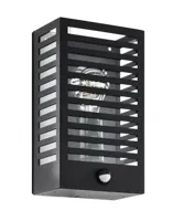 Eglo Alamonte 3 wandlamp 29,5cm sensor zwart - thumbnail