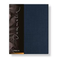 Dommelin Dommelin Hoeslaken Uni Percal 200TC 540 Nachtblauw 180x200/30 - thumbnail