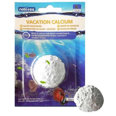 Nobleza Voederblok voor aquariumvissen - Vakantie - 20 gr