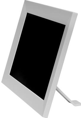 DENVER PFF-1024WHITE Digitale fotolijst met wifi, 25,6 cm (10,1 inch), timer, fotosoftware voor het verzenden van foto's van de mobiele app naar de lijst, resolutie: 1280 x 800