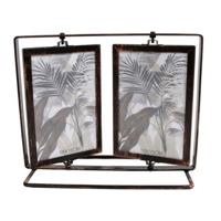 Metalen industriële fotolijst dubbel - thumbnail