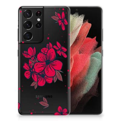 Samsung Galaxy S21 Ultra TPU Case Blossom Red Samsung Galaxy S21 Ultra TPU Case Blossom Red