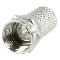 F connector schroefbaar, 7.0 mm. - thumbnail