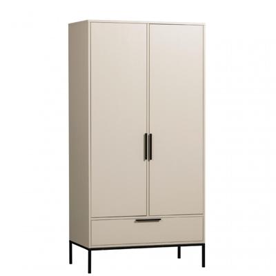 WOOOD Kledingkast 'Adam' 2-deurs, kleur Dust