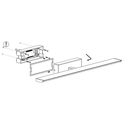 Eglo WandlampZigbee Tabiano-Z 90,5x13,5cm - 900021