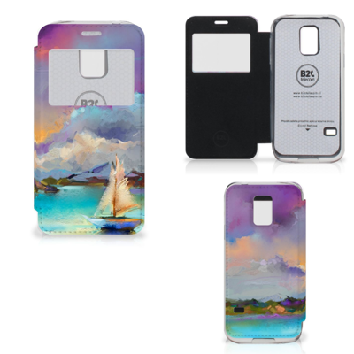 Hoesje Samsung Galaxy S5 Mini Boat Hoesje Samsung Galaxy S5 Mini Boat