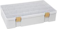 Westin W3 Tackle Box Compartmens Grey & Clear 36x22,5x8 cm - thumbnail