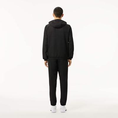 Lacoste Diamond Trainingspak Heren Zwart - Maat XL - Kleur: Donkerblauw | Soccerfanshop