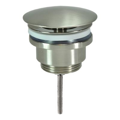 Vaste waste Wiesbaden RVS look 5/4 laag model