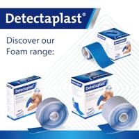 Detectaplast zelfklevend schuimverband, ft 6 cm x 4,5 m, op rol - thumbnail