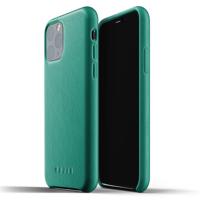 Mujjo Leather Case iPhone 11 Pro groen - thumbnail