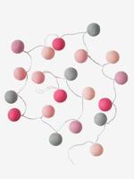 Lichtgevende ballen slinger veelkleurig - thumbnail