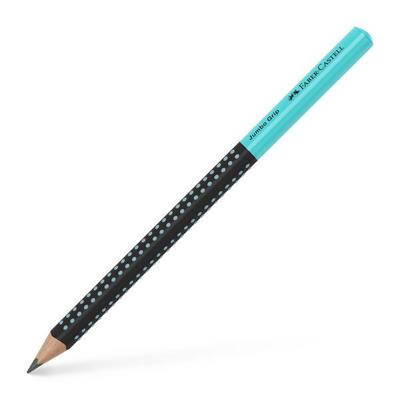Faber Castell Grafietpotlood Jumbo Grip - Zwart/Turquoise