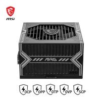 MSI MAG A750BN PCIE5 power supply unit 750 W 24-pin ATX ATX Zwart - thumbnail