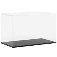 VidaXL Vitrine transparant 31x17x19 cm acryl - thumbnail