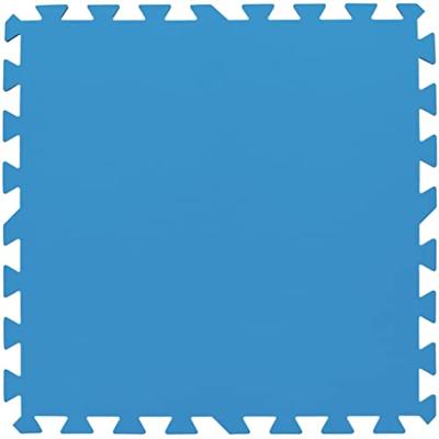 Bestway Zwembadbodembeschermers 8 st blauw 58220