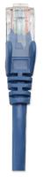 Intellinet 318129 RJ45 Netwerkkabel, patchkabel CAT 5e U/UTP 0.50 m Blauw 1 stuk(s) - thumbnail
