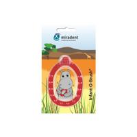 Miradent Infant O Brush Baby Tandenborstel Rood - thumbnail