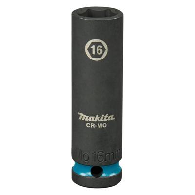 Makita E-16461 Impact Black Krachtdop 1/2" lang | 16 mm