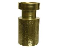 Kandelaar aluminium d9.5h18.5cm gd KSD - Ksd - thumbnail