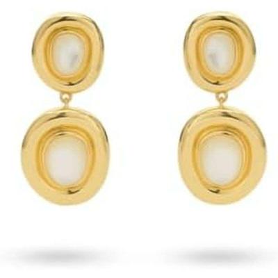 24KAE PAR DE BRINCOS, PRATA 925