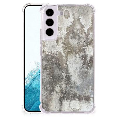 Samsung Galaxy S22 Anti-Shock Hoesje Beton Print Samsung Galaxy S22 Anti-Shock Hoesje Beton Print