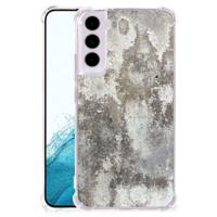 Samsung Galaxy S22 Anti-Shock Hoesje Beton Print - thumbnail