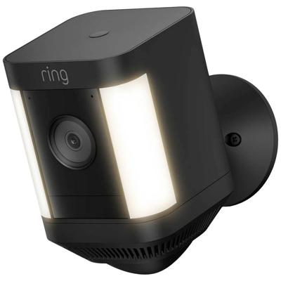 ring Spotlight Cam Plus - Battery - Black 8SB1S2-BEU0 IP Bewakingscamera WiFi 1920 x 1080 Pixel ring Spotlight Cam Plus - Battery - Black 8SB1S2-BEU0 IP Bewakingscamera WiFi 1920 x 1080 Pixel